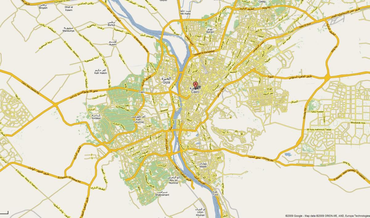 cairo city térkép