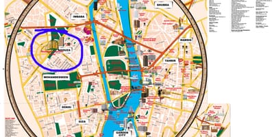 Térkép cairo giza